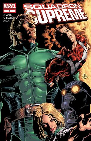Squadron Supreme (2008) #8 cover
