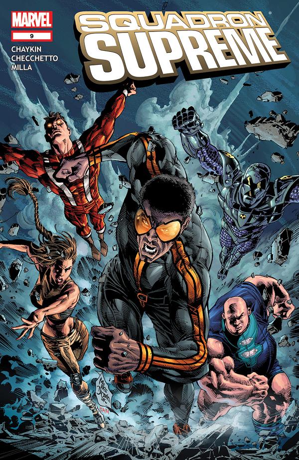 Squadron Supreme (2008) #9  cover