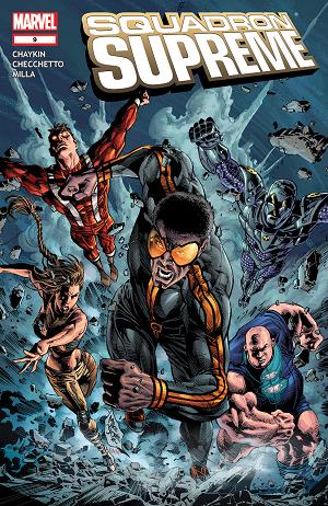 Squadron Supreme (2008) #9 cover