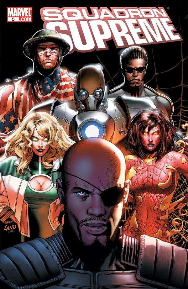 Squadron Supreme (2008) #5  cover