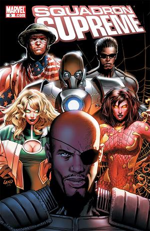 Squadron Supreme (2008) #5 cover