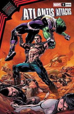 Atlantis Attacks #5 (OF 5) PAGULAYAN cover
