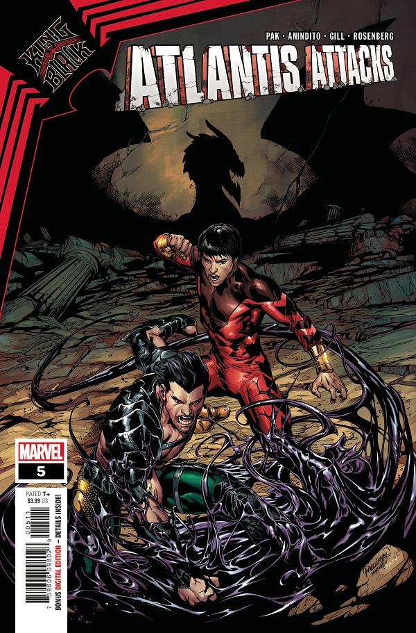 Atlantis Attacks #5 cover by Ario Anindito