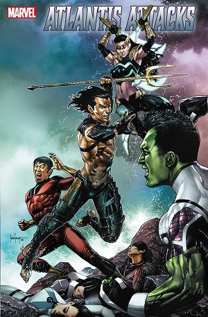 Atlantis Attacks #2 cover