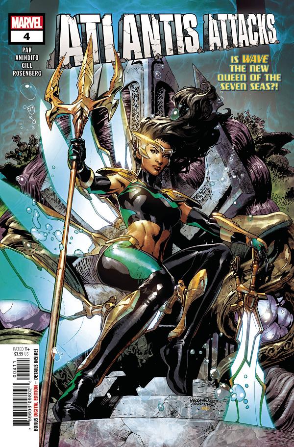 Atlantis Attacks #4 cover by Carlo Pagulayan
