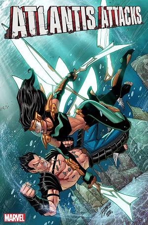 Atlantis Attacks #2 (OF 5) RON LIM cover