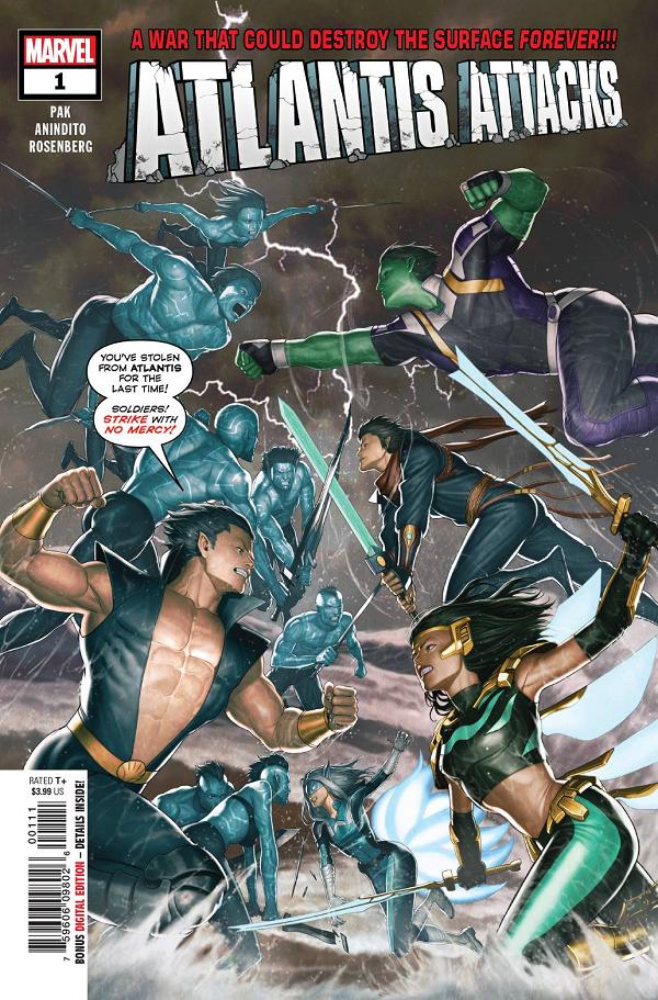 Atlantis Attacks #1  cover