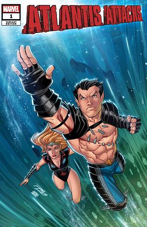 Atlantis Attacks #1 (OF 5) RON LIM cover