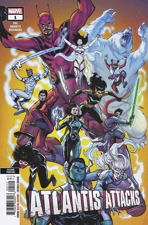 Atlantis Attacks #1 (OF 5) 2ND PTG ANINDITO cover