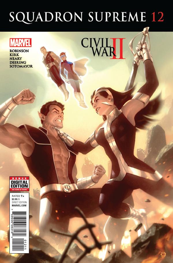 Squadron Supreme #12 cover