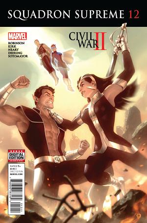 Squadron Supreme #12 cover