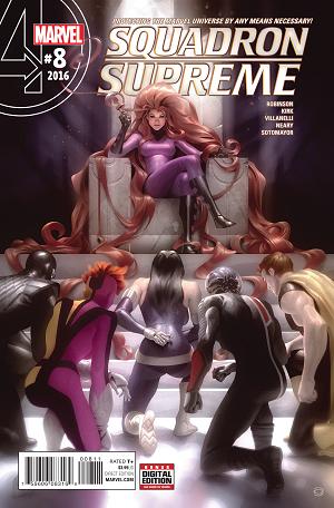 Squadron Supreme #8 cover