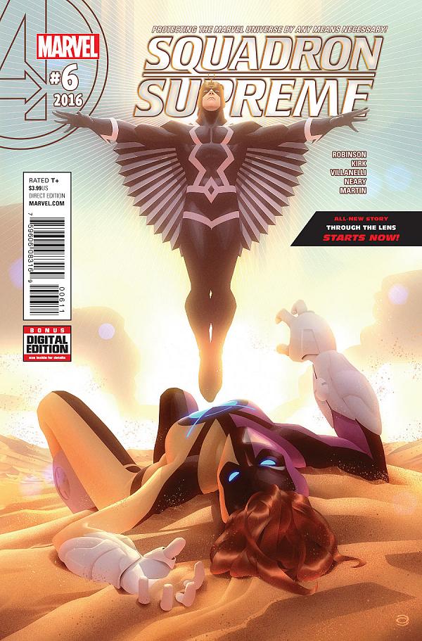 Squadron Supreme #6  cover