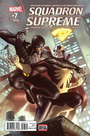 Squadron Supreme #7 cover
