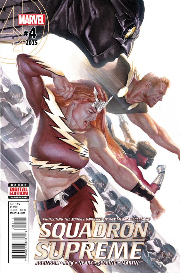 Squadron Supreme #4  cover