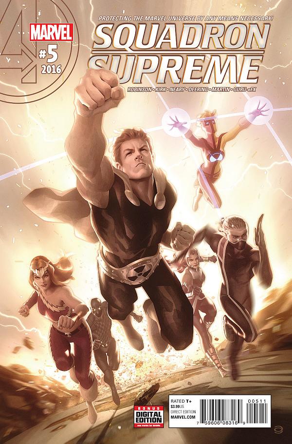 Squadron Supreme #5  cover
