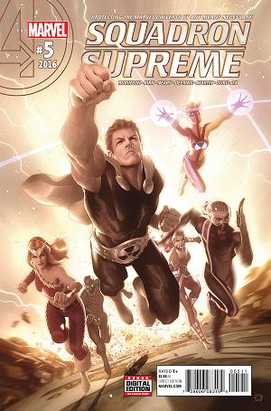 Squadron Supreme #5 cover
