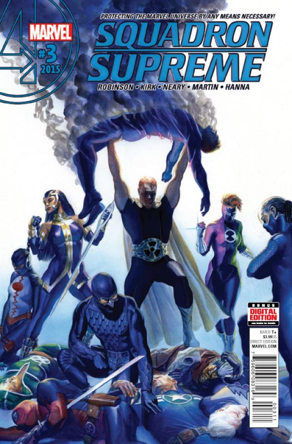 Squadron Supreme #3  cover