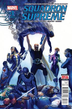 Squadron Supreme #3 cover