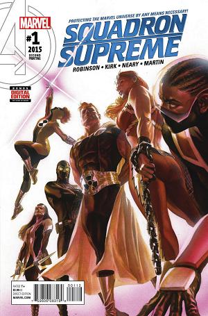 Squadron Supreme #1 ALEX ROSS 2ND PTG cover
