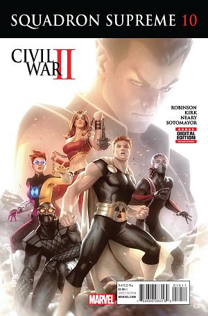 Squadron Supreme #10 cover