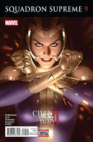 Squadron Supreme #9 cover