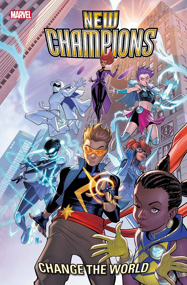 New Champions #1 PACO MEDINA cover