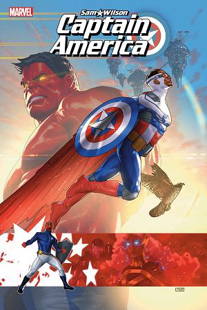 Sam Wilson Captain America #1 cover