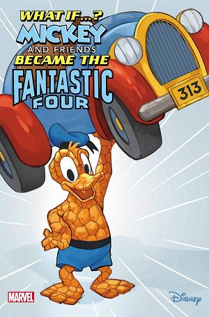 What If Mickey & Friends Became Fantastic Four #1 NOTO cover