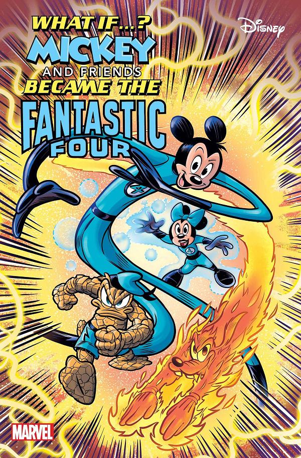 What If Mickey & Friends Became Fantastic Four #1 cover