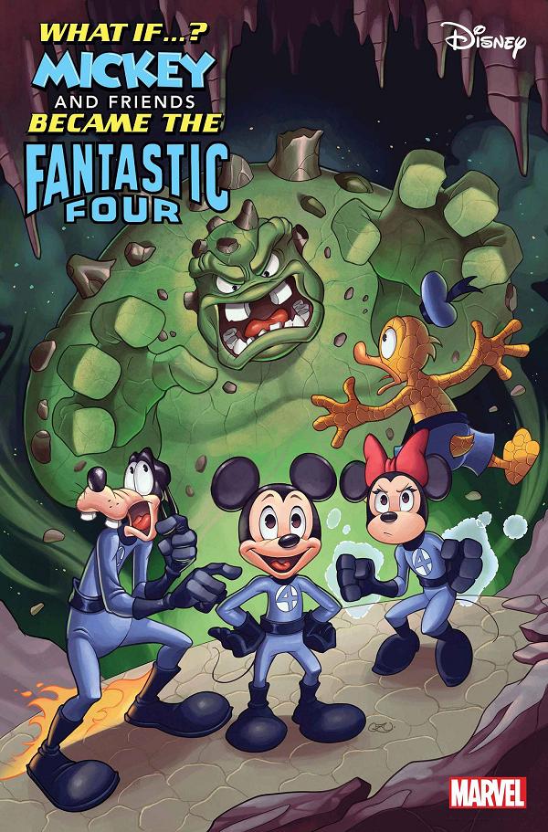 What If Mickey & Friends Became Fantastic Four #1 ZULLO cover