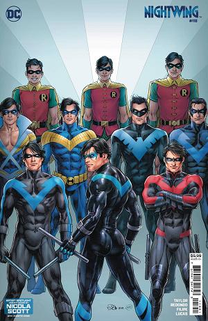Nightwing #118 CVR E NICOLA SCOTT ARTIST SPOTLIGHT CSV cover