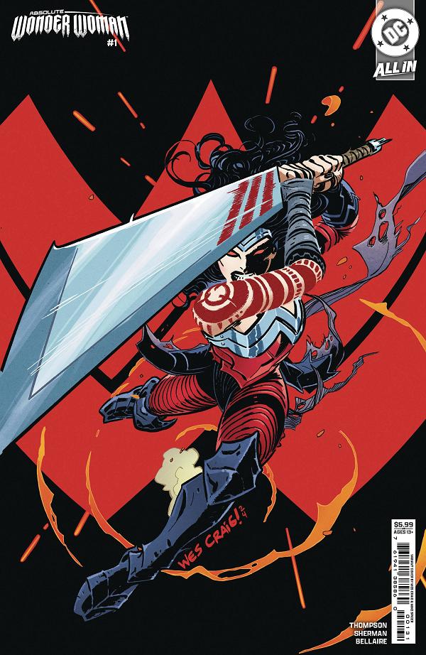 Absolute Wonder Woman #1 variant cover