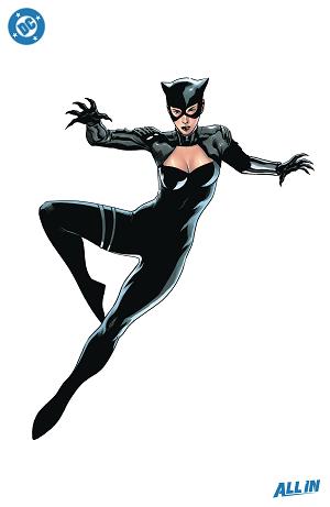 Catwoman #69 CVR D CVR D DANIEL SAMPERE ALL IN FOIL cover