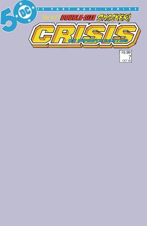 Crisis On Infinite Earths #7 CVR C cover