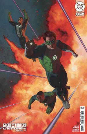 Green Lantern Civil Corps Special #1 CVR C FEDERICI CSV cover
