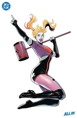 Harley Quinn #44 CVR E CVR E DANIEL SAMPERE ALL IN FOIL cover