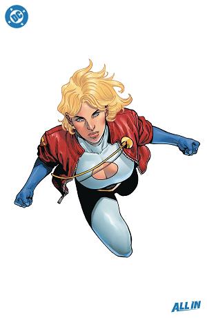 Power Girl #14 CVR D CVR D DANIEL SAMPERE ALL IN FOIL cover