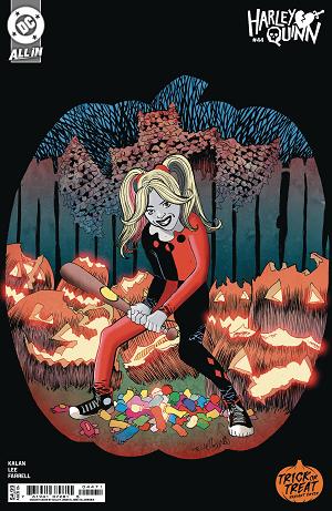 Harley Quinn #44 CVR D KELLEY JONES TRICK OR TREAT CSV cover