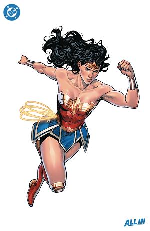 Wonder Woman #14 CVR E CVR E DANIEL SAMPERE ALL IN FOIL cover