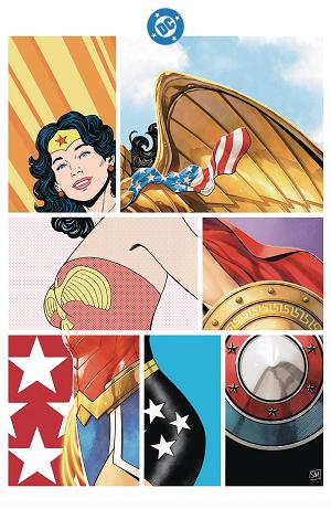 Wonder Woman Uncovered #1 CVR D OS CVR D DANIEL SAMPERE FOIL cover