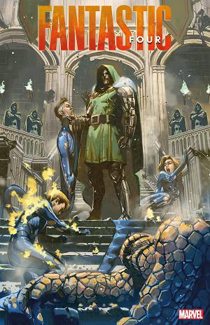 Fantastic Four #26 BEN HARVEY DOOM cover