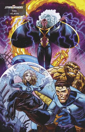 Fantastic Four #26 NIC KLEIN STORMBREAKERS cover