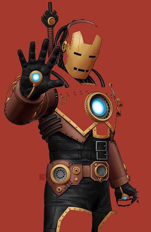 Iron Man #1 JTC NEGATIVE SPACE VIR cover