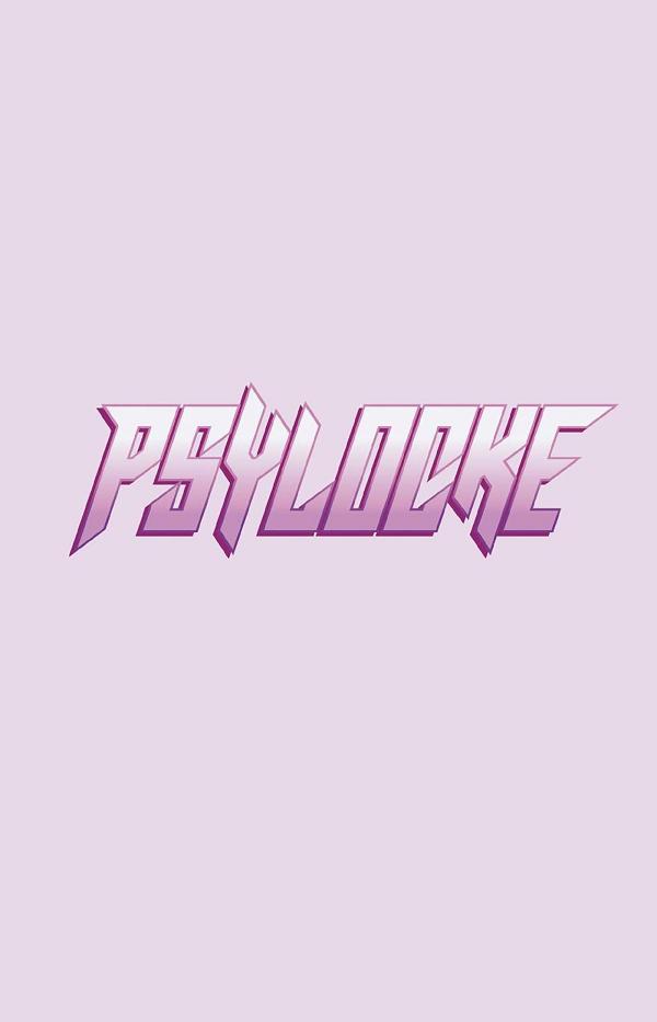 Psylocke #1 LOGO cover
