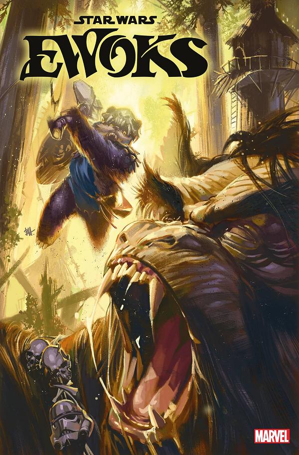 Star Wars: Ewoks #1 (OF 4) BEN HARVEY cover