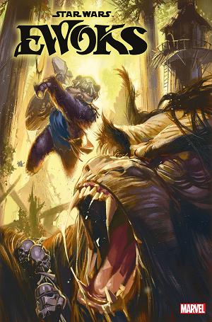 Star Wars: Ewoks #1 (OF 4) BEN HARVEY cover