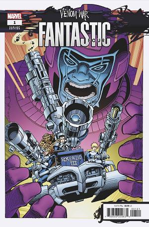 Venom War: Fantastic Four #1 WALT SIMONSON cover
