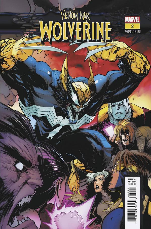 Venom War: Wolverine #2 (OF 3) GERARDO SANDOVAL cover