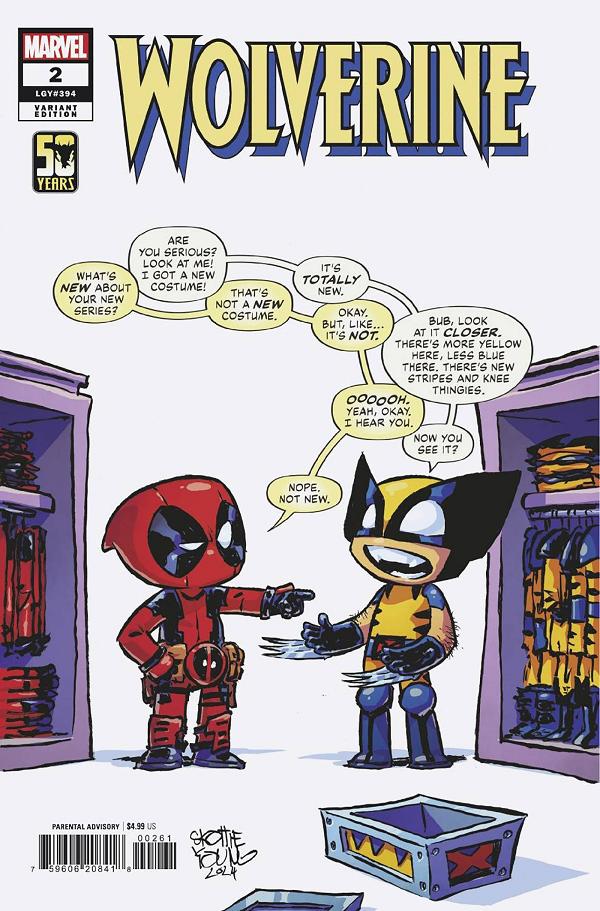Wolverine #2 SKOTTIE YOUNG cover